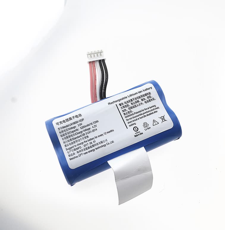 3.7V 5200mAh POS Machine 18650 Ternary Lithium Battery