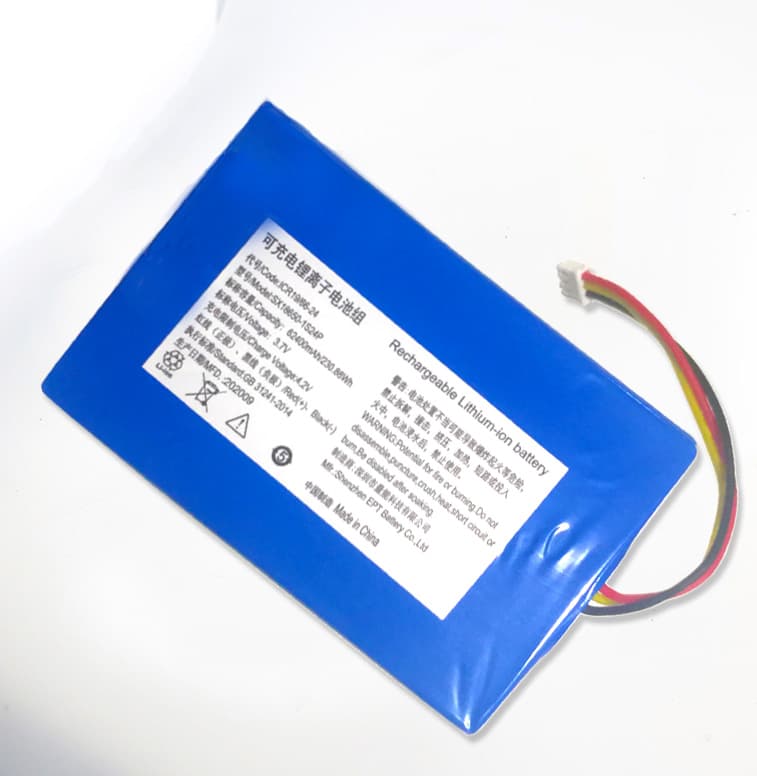3.7V 62400mAh Outdoor Monitor 18650 Lithium Battery Pack