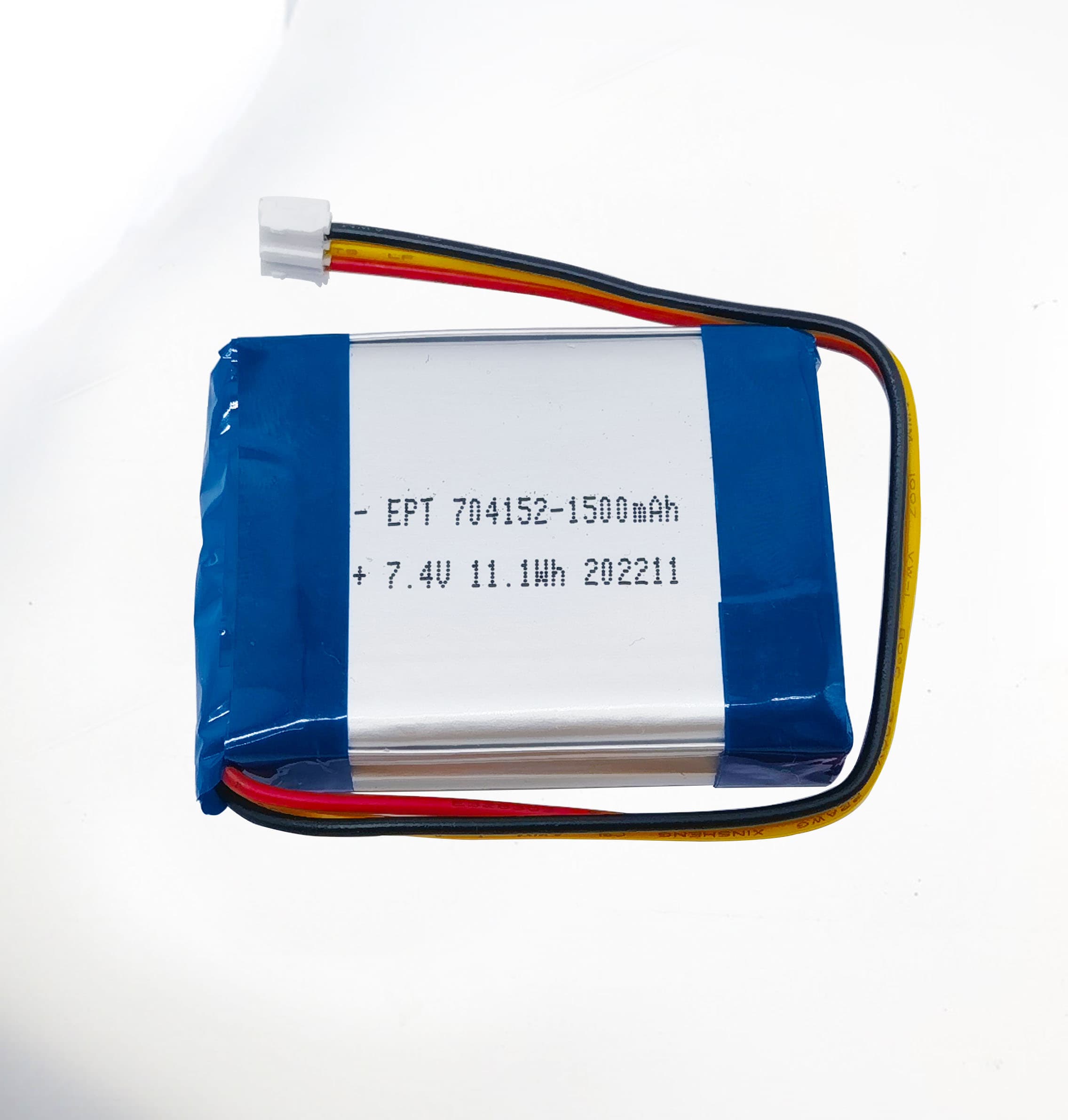 7.4V 704152 1500mAh Speaker Polymer Lithium Battery